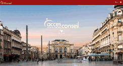 Desktop Screenshot of acces-conseil.com